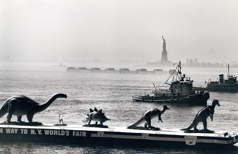 Barge and Statue of Liberty-phone